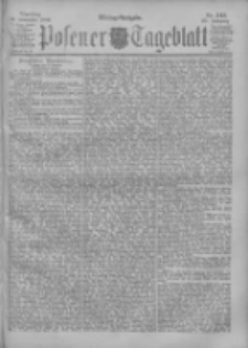 Posener Tageblatt 1900.11.20 Jg.39 Nr545