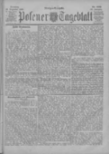 Posener Tageblatt 1900.12.23 Jg.39 Nr600