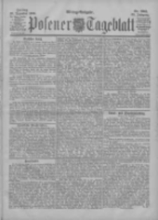 Posener Tageblatt 1900.12.28 Jg.39 Nr605