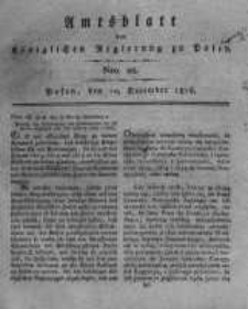 Amtsblatt der Königlichen Regierung zu Posen. 1816.12.10 Nro.28