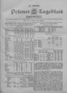 Posener Tageblatt. Handelsblatt 1900.01.10 Jg.39