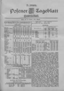 Posener Tageblatt. Handelsblatt 1900.01.12 Jg.39