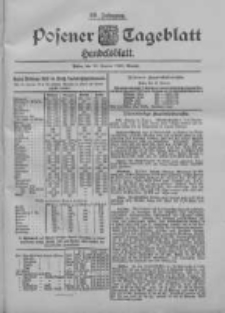 Posener Tageblatt. Handelsblatt 1900.01.16 Jg.39
