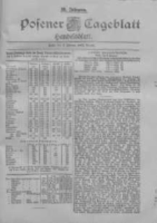 Posener Tageblatt. Handelsblatt 1900.02.02 Jg.39