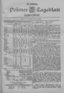 Posener Tageblatt. Handelsblatt 1900.02.10 Jg.39