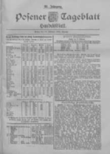 Posener Tageblatt. Handelsblatt 1900.02.17 Jg.39