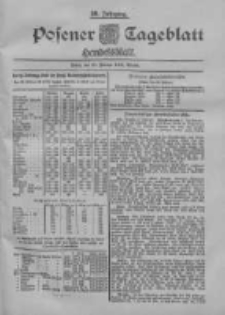 Posener Tageblatt. Handelsblatt 1900.02.20 Jg.39