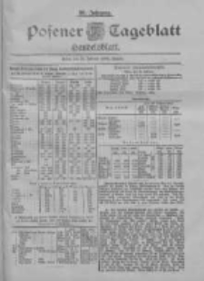 Posener Tageblatt. Handelsblatt 1900.02.26 Jg.39