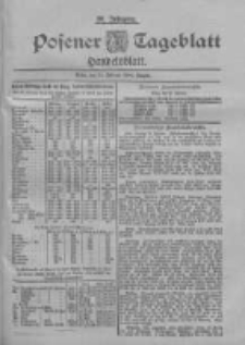 Posener Tageblatt. Handelsblatt 1900.02.27 Jg.39