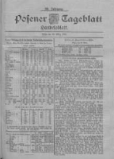 Posener Tageblatt. Handelsblatt 1900.03.20 Jg.39
