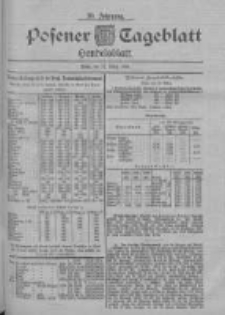 Posener Tageblatt. Handelsblatt 1900.03.21 Jg.39