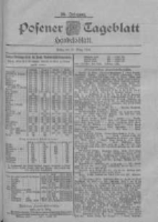 Posener Tageblatt. Handelsblatt 1900.03.22 Jg.39