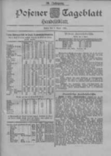 Posener Tageblatt. Handelsblatt 1900.04.07 Jg.39