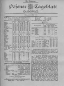 Posener Tageblatt. Handelsblatt 1900.05.18 Jg.39