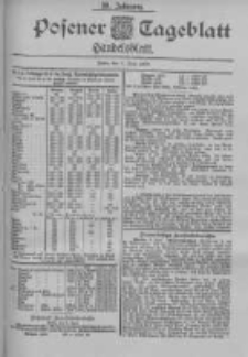 Posener Tageblatt. Handelsblatt 1900.06.09 Jg.39