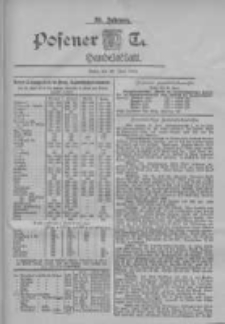 Posener Tageblatt. Handelsblatt 1900.06.26 Jg.39