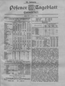 Posener Tageblatt. Handelsblatt 1900.08.01 Jg.39