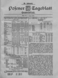 Posener Tageblatt. Handelsblatt 1900.08.03 Jg.39