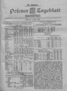 Posener Tageblatt. Handelsblatt 1900.08.08 Jg.39