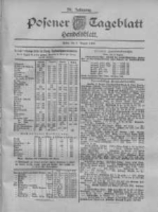 Posener Tageblatt. Handelsblatt 1900.08.09 Jg.39