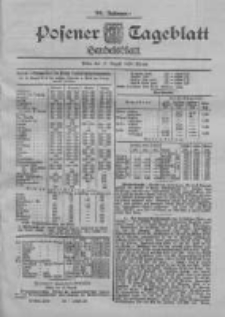 Posener Tageblatt. Handelsblatt 1900.08.17 Jg.39