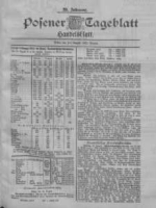 Posener Tageblatt. Handelsblatt 1900.08.18 Jg.39