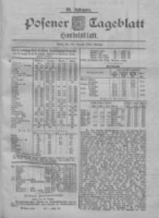 Posener Tageblatt. Handelsblatt 1900.08.20 Jg.39