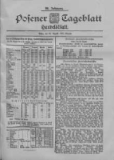 Posener Tageblatt. Handelsblatt 1900.08.28 Jg.39