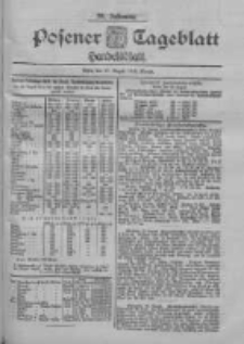 Posener Tageblatt. Handelsblatt 1900.08.30 Jg.39