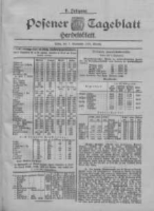 Posener Tageblatt. Handelsblatt 1900.09.07 Jg.39