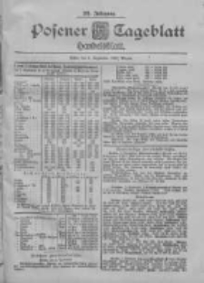 Posener Tageblatt. Handelsblatt 1900.09.08 Jg.39