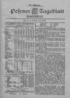 Posener Tageblatt. Handelsblatt 1900.09.22 Jg.39