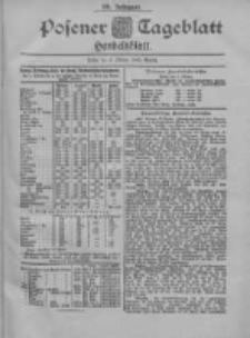 Posener Tageblatt. Handelsblatt 1900.10.02 Jg.39