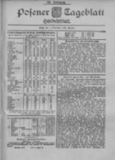 Posener Tageblatt. Handelsblatt 1900.11.01 Jg.39