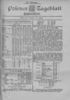 Posener Tageblatt. Handelsblatt 1900.11.29 Jg.39