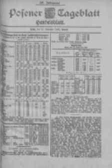Posener Tageblatt. Handelsblatt 1900.11.30 Jg.39