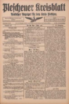 Pleschener Kreisblatt: Amtlicher Anzeiger f&uuml;r den Kreis Pleschen 1915.08.04 Jg.63 Nr62