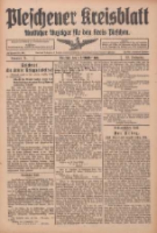 Pleschener Kreisblatt: Amtlicher Anzeiger f&uuml;r den Kreis Pleschen 1915.09.04 Jg.63 Nr71