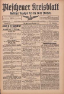 Pleschener Kreisblatt: Amtlicher Anzeiger für den Kreis Pleschen 1915.09.18 Jg.63 Nr75