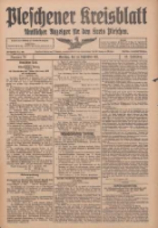 Pleschener Kreisblatt: Amtlicher Anzeiger für den Kreis Pleschen 1915.09.29 Jg.63 Nr78