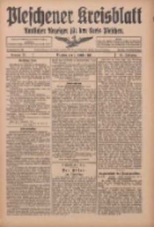 Pleschener Kreisblatt: Amtlicher Anzeiger f&uuml;r den Kreis Pleschen 1915.10.02 Jg.63 Nr79