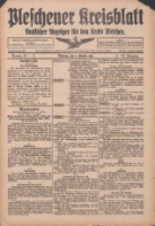 Pleschener Kreisblatt: Amtlicher Anzeiger für den Kreis Pleschen 1915.10.06 Jg.63 Nr80