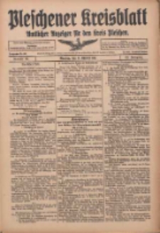 Pleschener Kreisblatt: Amtlicher Anzeiger für den Kreis Pleschen 1915.10.13 Jg.63 Nr82