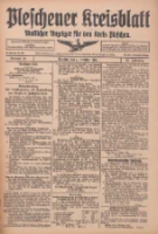 Pleschener Kreisblatt: Amtlicher Anzeiger f&uuml;r den Kreis Pleschen 1915.11.03 Jg.63 Nr88