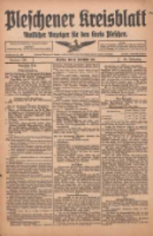 Pleschener Kreisblatt: Amtlicher Anzeiger f&uuml;r den Kreis Pleschen 1915.12.15 Jg.63 Nr100