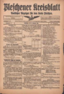 Pleschener Kreisblatt: Amtlicher Anzeiger f&uuml;r den Kreis Pleschen 1916.01.12 Jg.64 Nr4