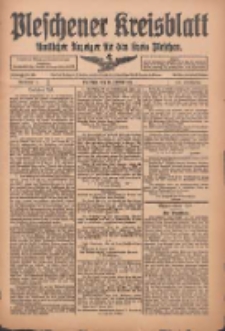 Pleschener Kreisblatt: Amtlicher Anzeiger f&uuml;r den Kreis Pleschen 1916.01.15 Jg.64 Nr5