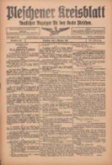 Pleschener Kreisblatt: Amtlicher Anzeiger für den Kreis Pleschen 1916.02.09 Jg.64 Nr12