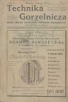 Technika Gorzelnicza: organ Związku Zawodowego Technik&oacute;w Gorzelniczych: poświęcony gorzelnictwu oraz pokrewnym gałęziom przemysłu rolnego i przetw&oacute;rczego 1924 czerwiec R.3 Nr1