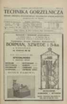 Technika Gorzelnicza: organ Związku Zawodowego Technik&oacute;w Gorzelniczych 1922 maj/czerwiec R.1 Nr5/6